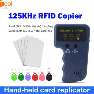 RFID Copier 125KHz Card Write Reade Handheld T5200 Tag Rewritable Reader Programmer Access Control ID Keyfobs
