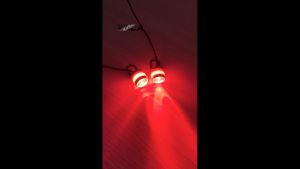 2 ชิ้น WACA ไฟตาแมว สีเขียว เล่น กระจก มอเตอร์ ไฟเลี้ยวตาแมว ไฟเลี้ยว LED ไฟ LED สร้างสรรค์ สัญญาณ เบรค เบรอร์คู้ E38 2SA