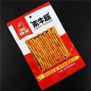 Jialong Su Beef Tendon Board Tendon Dried Bean Curd Childhood Nostalgia Classic Childhood Bean Tendon Snacks Spicy Strips Casual Snacks