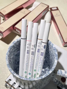 Xixi Color Liquid Eyeliner Womens Not Smudge Waterproof Sweat-Proof Long-Lasting White Ultra-Fine Painting Lower Eyelashes down to Glue Pen