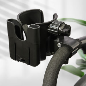 Phone Cup Holder for Baby Carriage 360 Rotate Coffee Milk Water Bottle Support Adjustable Baby Pram Stroller Accessories