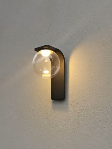 Đèn Tường Bóng Acrylic Ngoài Trời LED Hiện Đại Chống Nước