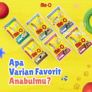 Meo Pouch 80gr: Makanan Basah Kucing Dewasa Cat Wet Food Adult