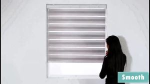 Home Modern Korean Blinds For Window Venetians Duo Roller Curtain For Room Decoration 1PC/B1T1