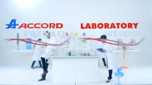 ACCORD พัดลมดูดอากาศ ติดปูน 8 นิ้ว รุ่น VF-20AUT ( ระบายอากาศออกทางเดียว ติดผนัง ไม้ ปูน ห้องน้ำ )