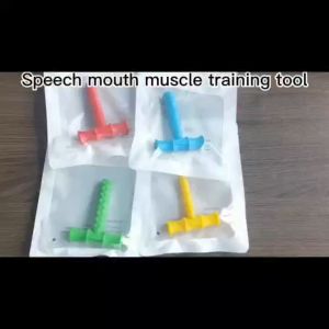 Chewing Tube T-Shaped Chewy Tool for Speech Delay Autism ADHD Oral Muscle and Tongue Trainer