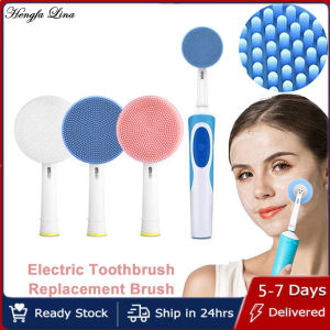 Tengfa Lina mặt chạy điện đầu bàn chải Cho Oral-B Mặt Thay Thế bàn chải làm sạch đầu bàn chải Silicone Làm Sạch Đầu chăm sóc da mặt Công Cụ