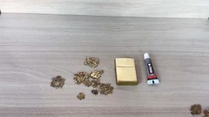 Emblem Hình dán Zippo Đồng Khối mẫu QS01