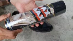 Chai Xịt Đánh Bóng Da Cao Cấp Và Làm Sạch Nội Thất Ô Tô WAX MAX 450ml MADE IN THAI LAN- chamsocoto