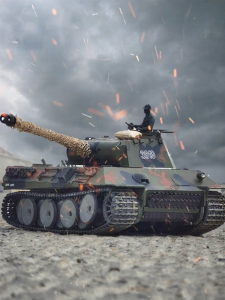 TANKZHANG | Xe Tăng Điều Khiển Từ Xa Phong Cách Quân Đội cho Người Lớn và Bé Trai