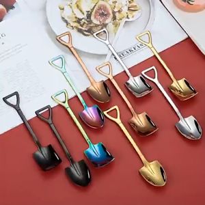Muỗng hình xẻng xúc thức ăn bằng thép không gỉ sáng tạo - Aeneas Shop