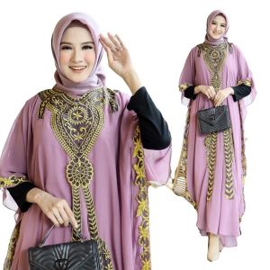 SIGAWA-(COD) Kaftan Terbaru 2022 Cocok Untuk Pesta Kondangan Mewah Simple Dan Elegan