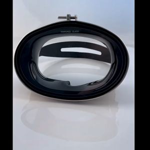 H&A Swimming Goggles Large Frame Waterproof Tempered Glass Diving Goggles HD Snorkeling Goggles Set