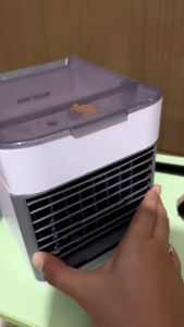 AC Mini Portable Lampu LED Arctic Air Ultra 2X Power Cooling Fan Kipas Mini AC Portable LED Pendingin Ruangan KIPAS ANGIN PORTABLE DINGIN