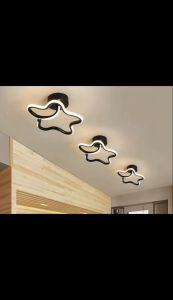 YHLAMP 【3 Year Warranty】30W Led Tricolor Ultra-Thin corridor aisle light Center Light for living room bedroom Nordic Ceiling light modern design Minimalist Chandelier Ceiling Light Sala super bright design