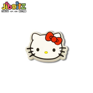 3D KT Cat Cartoon Shoe Buckle Adorable Accessory for Crocs Hole Shoes Suitable for Adults And Children Decorative Shoe Flower