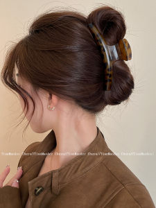 Kẹp Tóc Họa Tiết Da Báo Siêu Cao Cấp Kẹp Cá Mập Cỡ Lớn Dành Cho Nữ Phụ Kiện Tóc Thời Trang Mới 2024 Kẹp Tóc Bằng Nhựa