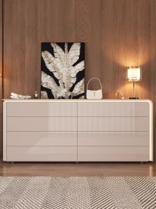 Luxury Minimalist Display Cabinet Bedside Cabinet Dressing Room Storage