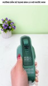 Bàn ủi mini du lịch bàn là hơi nước cầm tay 33w nhỏ gọn tiện dụng dễ dàng mang đi bảo hành 12 tháng