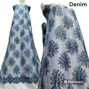 Tile payet ceplok kemikel/ kain tile payet bordir