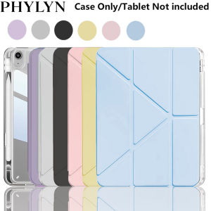 case For iPad 5 6 7 8 9 10 11 Air 11 13 inch /Mini 6th 7th gen /Pro 11 12.9 (3rd/4th/5th/6th gen) 3+Y Fold Crystal Clear Case
