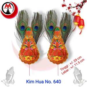 Kim Hua Kim Hue Kim Fa Bulu Merak Sembahyang No 640