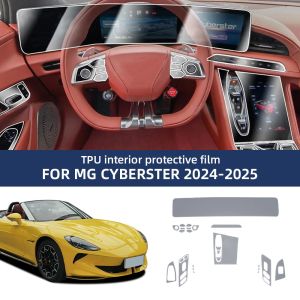 Car Interior TPU Protector Anti-scratch Film For MG Cyberster 24-25 Auto Protective Transparent Anti-tear Stickers Accessories