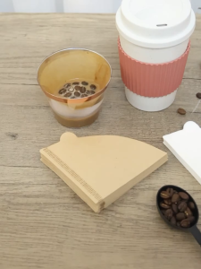 Premium V60 Cone Coffee Filter Papers Hand-Punched 100% Authentic Wood Pulp Compatible with V01/V02 Cup 40/100pcs Pack