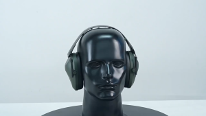 Tactical Noise Reduction Electronic Earmuff | Foldable Shooting Headset with Soft Padding