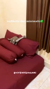 Sprei Flat 160x200 Sudut Karet Nomor 2 - Finetrus