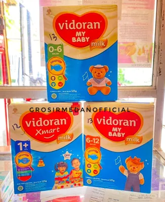 SUSU VIDORAN 125 GRAM - 0 6 BULAN 6 12 BULAN 1 3 TAHUN