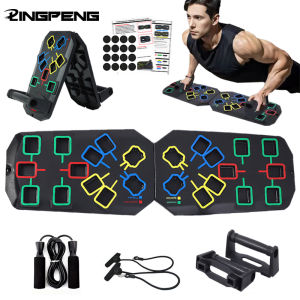Folding Push-up Board Push-up Support Multi-Functional Floor Push Up Handle Abdominal Enhancement Support for Home Gym
