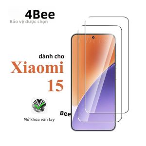 Xiaomi 15 HD Kính Cường Lực Bảo Vệ Màn Hình 2-5 Chiếc Gói Chống Trầy Xước Chống Vân Tay Mica Crystal Thân Thiện Viền Trắng Miễn Phí