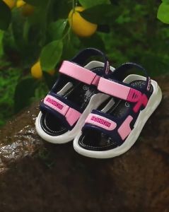 Giày sandal bé trai quai dán đế cao su chống trượt