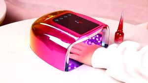 DOYADA Rechargeable 96W UV Red LED Light Nail Lamp Machine Portable Handle Cordless Gel Polish Dryer
