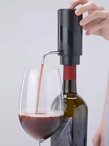 4 In 1 Electric Automatic Wine Bottle Opener Set Multi-Functional  Rechargeable Wine Dispenser Foil Cutter and Vacuum Wine Stoppers Gift Idea for Chirsitmans Housewarming Birthdays Arthritis Party Home Kitchen Bar