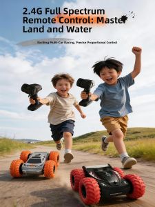 Letop Baby | Remote Control Car 4WD Off-Road Electric Amphibious Drift Vehicle