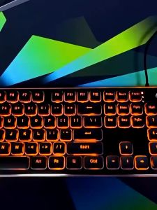 LANGTU LT600 wireless keyboard and mouse set 104 keys 2.4Ghz silent keyboard