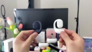 JS270 asal terbuka boleh pakai Stereo wireless Bluetooth earphone dengan paparan Digital mic Zweicx