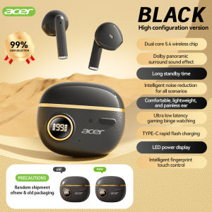 [Official Acer Genuine Product] Ohr544 Bluetooth Headphones In-Ear Wireless Design Comfortable to Wear Suitable for Sports Running Cycling Compatible with Mobile Phones Android Ios System