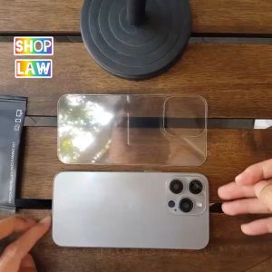 Bộ Kính cường lực sau + dán viền iPhone 16 Plus/ 15/ 14/ 13/ 12 Pro Max