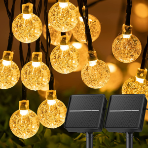 Outdoor Waterproof IP65 Solar String Light with 8 Modes Waterproof for Outdoor Garden Tree Patio Party Christmas Decorations