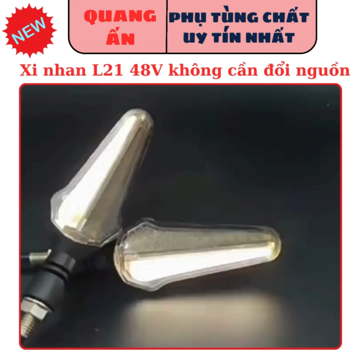 [1 đôi] Xi nhan chữ Z, Z PLUS, L21 48V mẫu mới dùng cho xe điện 133S ...