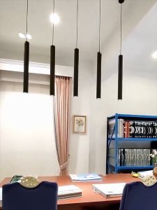 Snail Modern LED Long tube pendant light chandelier Spotlight lamp indoor Bar restaurant Company front desk bedroom livingroom decor