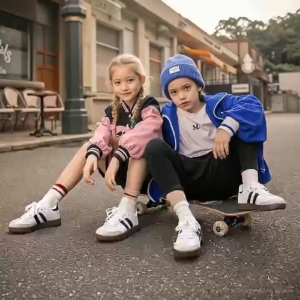 kyl Fashion Sports Low Top Trending Sneakers Rubber Shoes For kids #832