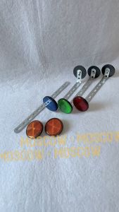 PAKET BREKET BOLONG + MATA KUCING SET 2 PCS UNTUK SPAKBOR BELAKANG DUDUKAN PLAT UNIVERSAL