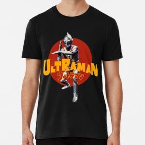 Bandai | Ultraman Series Nostalgic Childhood Japanese Superhero Classic T-shirt for Both Men and Women All Season Pure Cotton Tee shirts