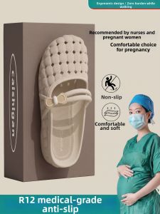 ADDTHIS | Fashionable Slipper For Pregnant Summer Non-slip Bow Design