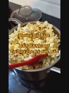 SET NGUYÊN LIỆU BẮP NỔ RANG BƠ PHÔ MAI VÀ TRỨNG MUỐI TỰ LÀM TẠI NHÀ - COMBO GỒM ĐẦY ĐỦ NGUYÊN LIỆU