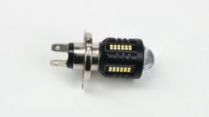 2 PCS LED light for motorcycle T19 P15D H4 H6 headlight DC12V-60V 8000LM white+yellow 2color